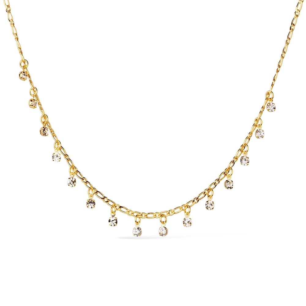 Laboratory-grown Diamonds Choker Necklace in Gold_single