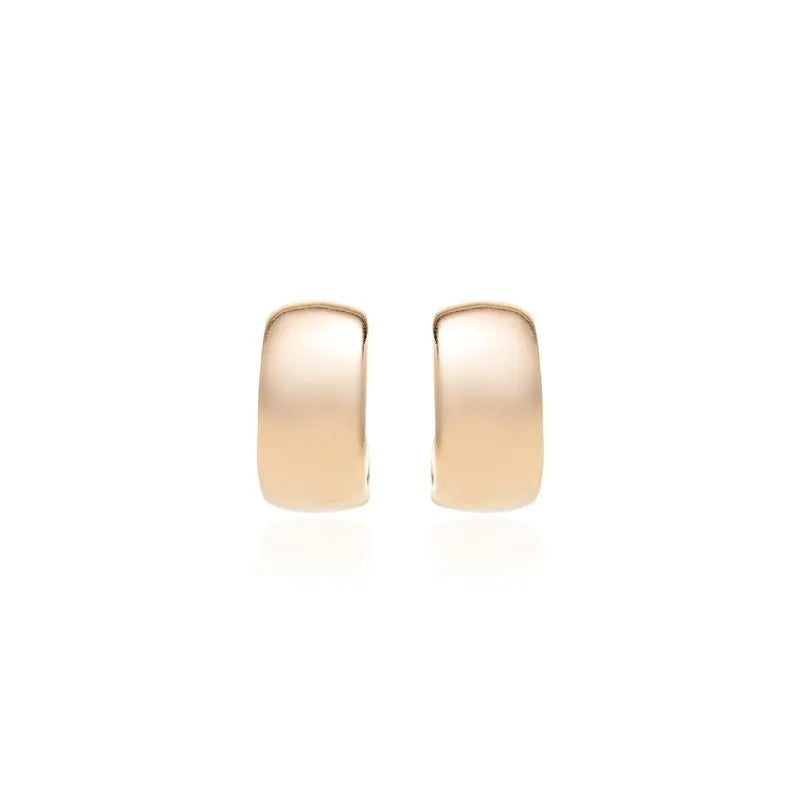 Small Hoop Earring 15mm in Gold