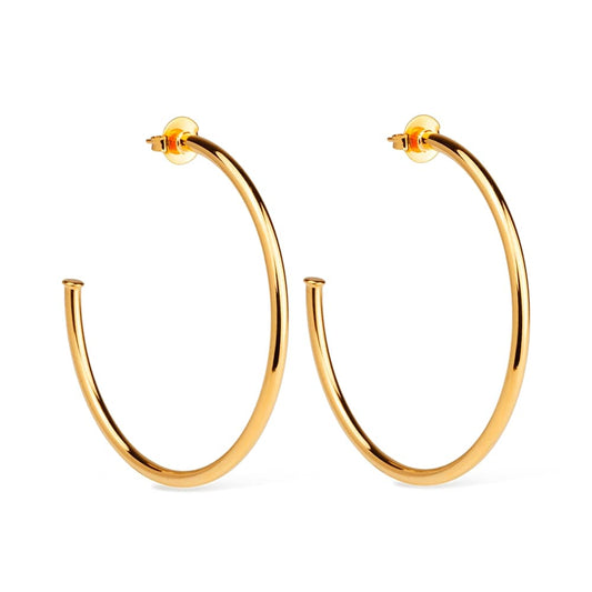 Large Hoop Earring in Gold_Single